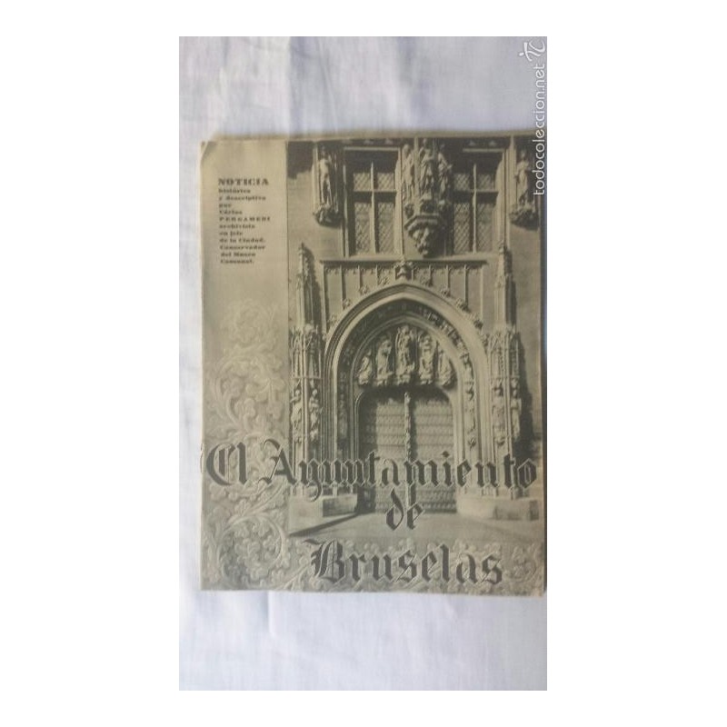 EL AYUNTAMIENTO DE BRUSELAS 1930
