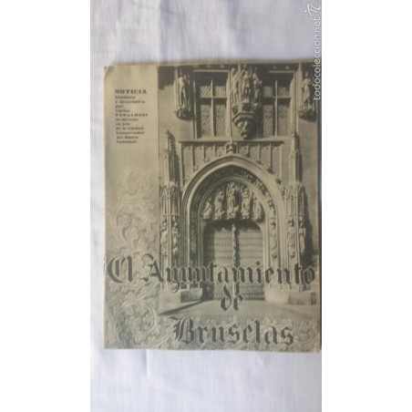EL AYUNTAMIENTO DE BRUSELAS 1930