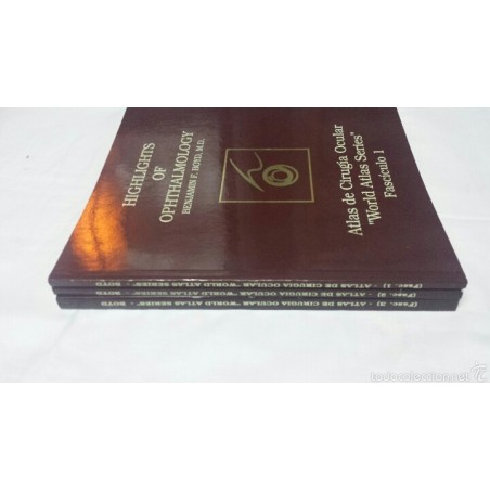 ATLAS DE CIRUGIA OCULAR FASCICULOS 1. 2. 3. AÑOS 90