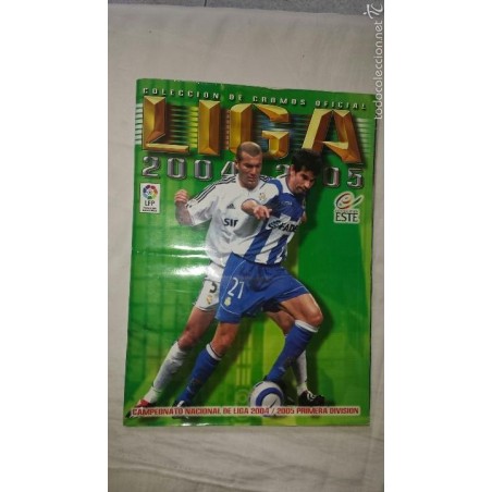 ALBUM CROMOS FUTBOL 2004-2005 ESTE