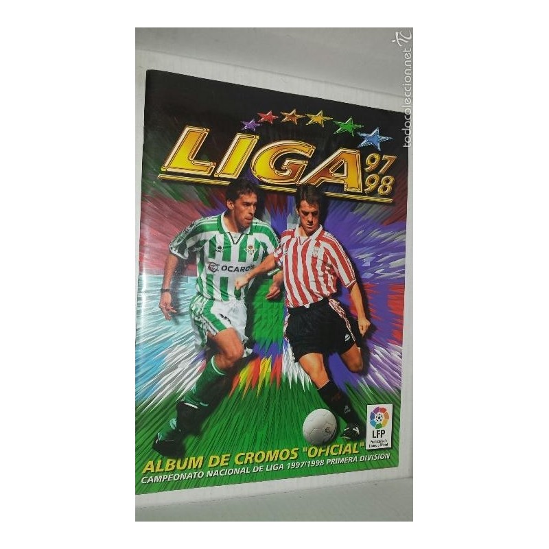 ALBUM CROMOS FUTBOL 1997 1998 -EDICIONES ESTE.