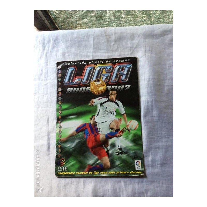 ÁLBUM CROMOS DE FÚTBOL ESTE 2006-2007
