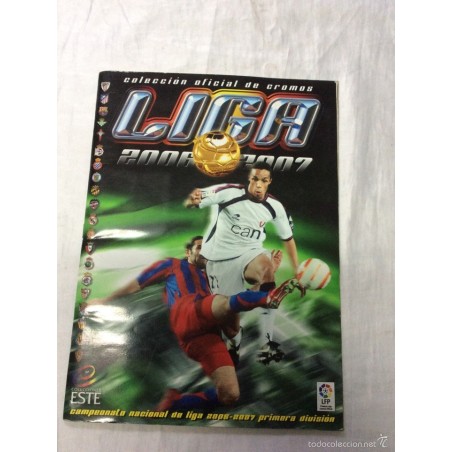 ÁLBUM CROMOS FÚTBOL ESTE 2006-2007