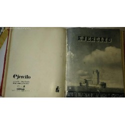 EJERCITO- REVISTA ILUSTRADA DE LAS ARMAS Y SERVICIOS- 10 PRIMEROS NUMEROS-ORIGINAL- AÑO 1940.
