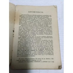 MOTOCICLETAS-MANUEL ARIAS PAZ -AÑO 1950