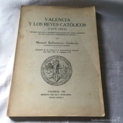 VALENCIA Y LOS REYES CATÓLICOS 1943