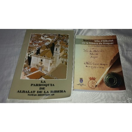 ALBALAT DE LA RIBERA 2 LIBROS