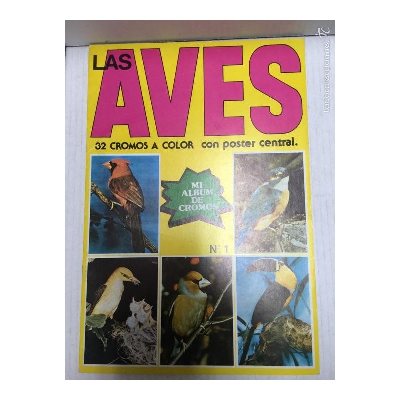LAS AVES. MI ÁLBUM DE CROMOS.