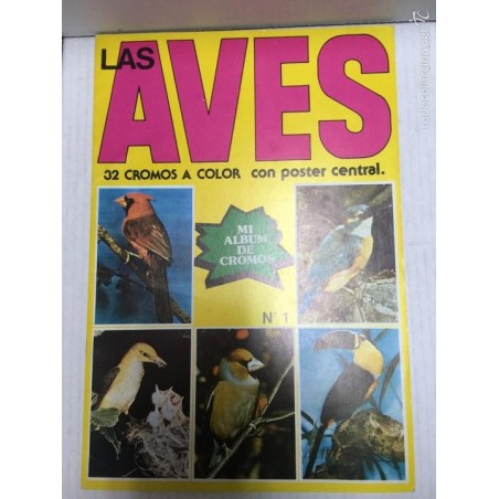 LAS AVES. MI ÁLBUM DE CROMOS.