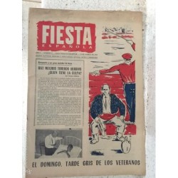 FIESTA ESPAÑOLA N. 8 1961 REVISTA ILUSTRADA DEDICADA A ESPECTÁCULOS, NOTICIAS, CRITICA Y REPORTAJES