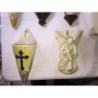 ARTESANÍA. CERÁMICA MANISERA DEL SIGLO PASADO EXCLUSIVOS HECHO A MANO. COLECCIÓN FLOREROS.