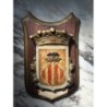 ESCUDO VALENCIA. TALLA ORIGINAL.