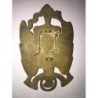ANTIGUA PORTA BAQUETAS DE TAMBOR ESCUDO FRANCO