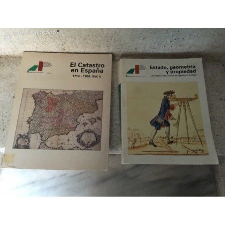 CATASTRO. 2 LIBROS.