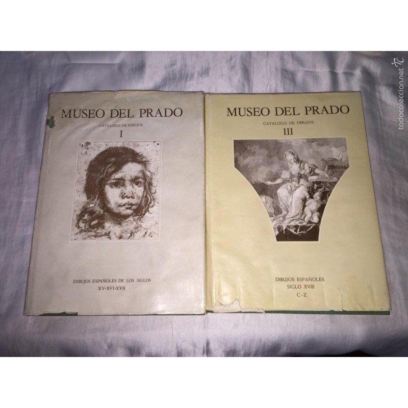 Museo del Prado. Catalogo de dibujo tomos I y III.