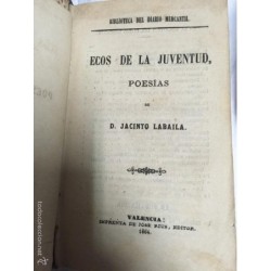BIBLIOTECA DIARIO MERCANTIL. POESIA Y NOVELAS VARIOS. AÑO 1864.