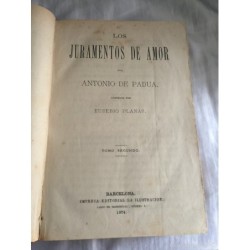 LOS JURAMENTOS DE AMOR POR ANTONIO DE PADUA. AÑO 1874.