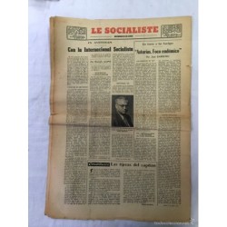 PERIODICO FRANCÉS EL SOCIALISTA. LE SOCIALISTE. AÑO 1963.