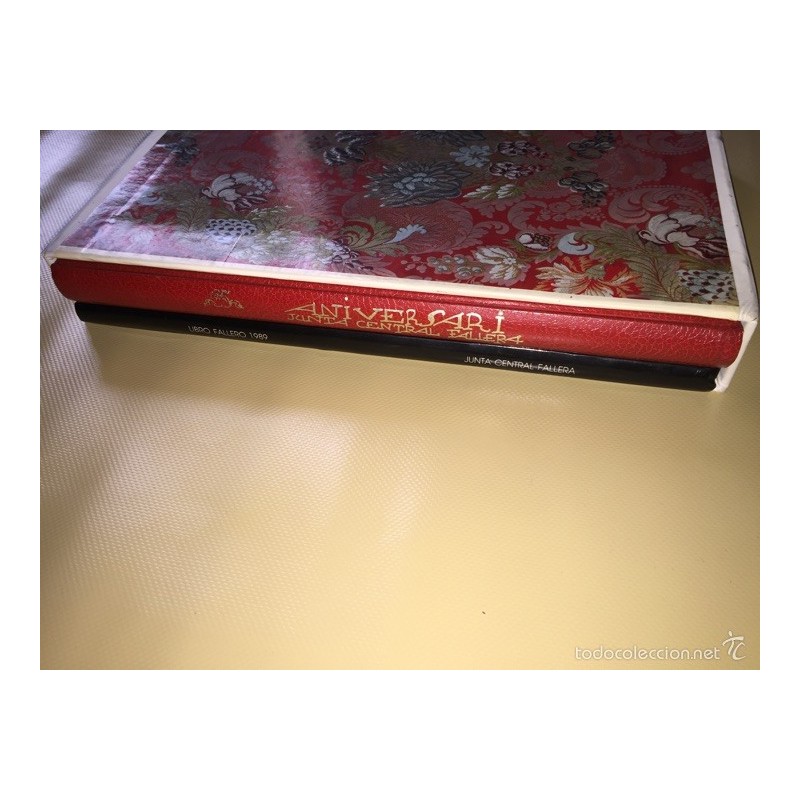 VALENCIA. ANIVERSARI JUNTA CENTRAL FALLERA 1939-1989 Y LIBRO FALLERA.