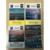 BURRIANA. 9 FOLLETOS. PESCA DEPORTIVA. TROFEO VELA. CONCURSO PINTURA. ETC...