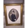 FOTOGRAFÍA MILITAR ANTIGUA. ENMARCADA.FIRMADA.