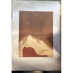 ANTONI MIRÓ. COPIA. FIRMADA POR EL AUTOR 1987.