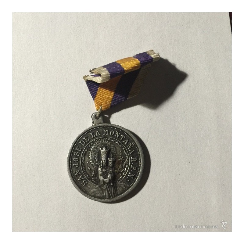 BARCELONA-MEDALLA-SAN JOSÉ DE LA MONTAÑA. CONGRESO JOSEFINO. AÑO 1945.