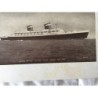 SS UNITED STATES. FIRMADO BEKEN AND SON COWES. STANDARD OIL COMPANY OF SPAIN SA. FOTO RARA. AÑO 1952
