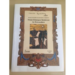 VIEJAS ESTAMPAS HISTÓRICAS DE ESTREMADURA. FIRMADO Y DEDICADO POR EL AUTOR. AÑO 1973