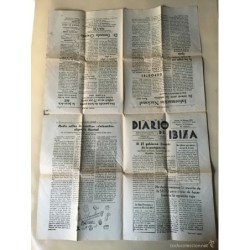IBIZA. DIARIO DE IBIZA. 24 FEBRERO 1955. N°18.806.