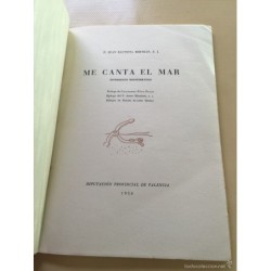 ME CANTA EL MAR. AÑO 1956.
