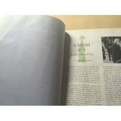 PAZ CRISTIANA. 8 REVISTAS DEL XXXV CONGRESO EUCARISTICO INTERNACIONAL DE BARCELONA.AÑO 1952.