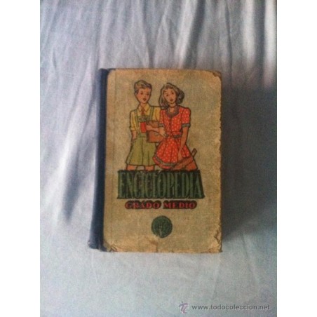 ENCICLOPEDIA GRADO MEDIO. AÑO 1954.