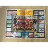 CAMPEONATO DE LIGA 1971-72. EDITORIAL FHER. CROMOS COMPLETO A FALTA DE 3 PEGATINAS POSTER CENTRAL.