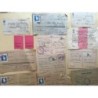 FALANGE ESPAÑOLA. SERVICIO SOCIAL-RECIBOS, CUOTAS, TARJETAS Y DOCUMENTOS. AÑOS 40.