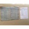 FALANGE ESPAÑOLA. SERVICIO SOCIAL-RECIBOS, CUOTAS, TARJETAS Y DOCUMENTOS. AÑOS 40.