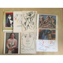 PICASSO. COLECCION DE 8 POSTALES.