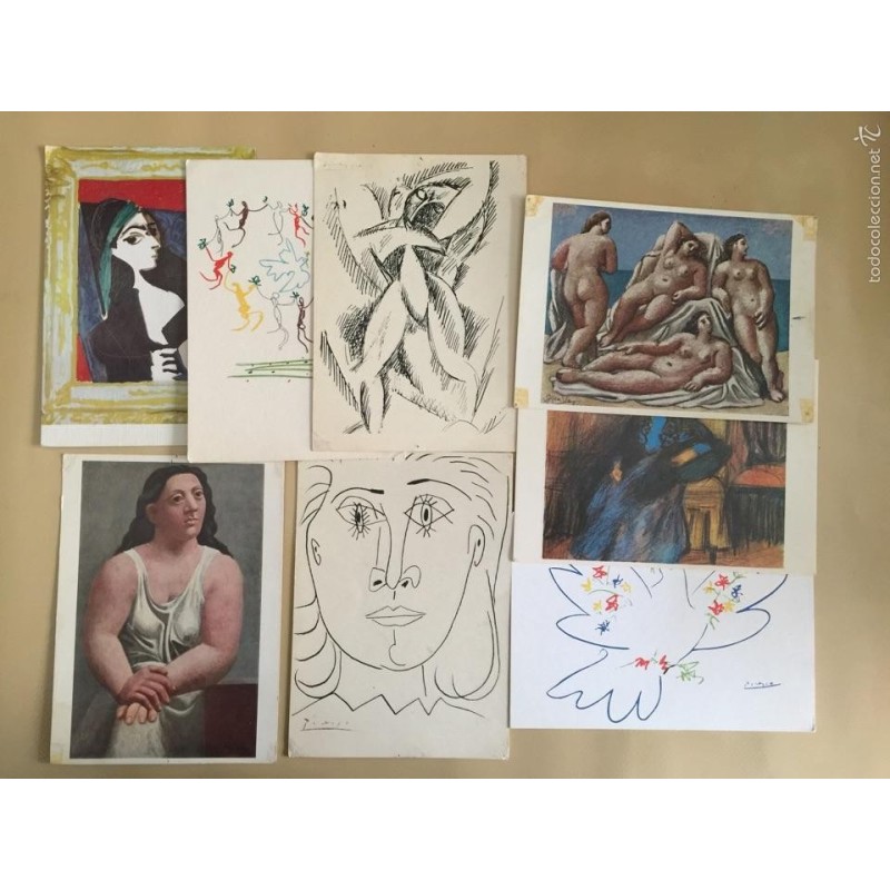 PICASSO. COLECCION DE 8 POSTALES.
