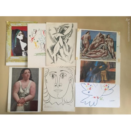 PICASSO. COLECCION DE 8 POSTALES.