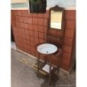 MUEBLE DE LAVABO CON ESPEJO DEL SIGLO XIX. ORIGINAL.