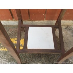 MUEBLE DE LAVABO CON ESPEJO DEL SIGLO XIX. ORIGINAL.