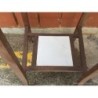 MUEBLE DE LAVABO CON ESPEJO DEL SIGLO XIX. ORIGINAL.