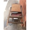 MUEBLE DE LAVABO CON ESPEJO DEL SIGLO XIX. ORIGINAL.