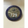BIRMINGHAM-TAXI. IDENTIFICACION DEL CONDUCTOR-ESMALTADA. Nº 729.