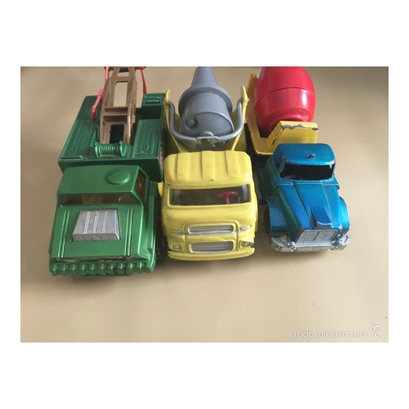 CAMIONES OBRA METÁLICOS MINIATURAS. GUSVAL , MATCHBOX Y JOAL. AÑOS 70. CAMIONES OBRA METÁLICOS MINIATURAS. GUSVAL , MATCHBOX Y JOAL. AÑOS 70.