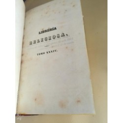 REFLEXIONES SOBRE LA NATURALEZA. LIBRERÍA RELIGIOSA. 5 TOMOS. FALTA TOMO 6. AÑO 1851.