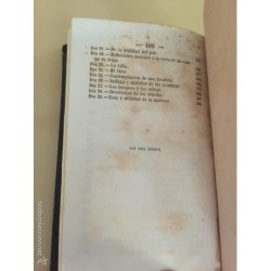 REFLEXIONES SOBRE LA NATURALEZA. LIBRERÍA RELIGIOSA. 5 TOMOS. FALTA TOMO 6. AÑO 1851.