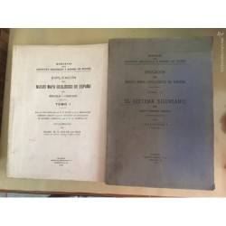 MEMORIAS DEL INSTITUTO GEOLOGICO Y MINERO DE ESPAÑA. NUEVO MAPA GEOLÓGICO. TOMO I-II. AÑO 1932-1942.
