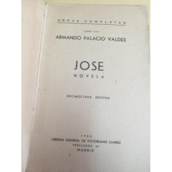 JOSÉ NOVELA. ARMANDO PALACIO VALDÉS. AÑO 1942.