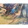 ÓLEO SIGLO XVIII PRINCIPIOS XIX. FIRMADO A. ORTIZ. PARA RESTAURAR.